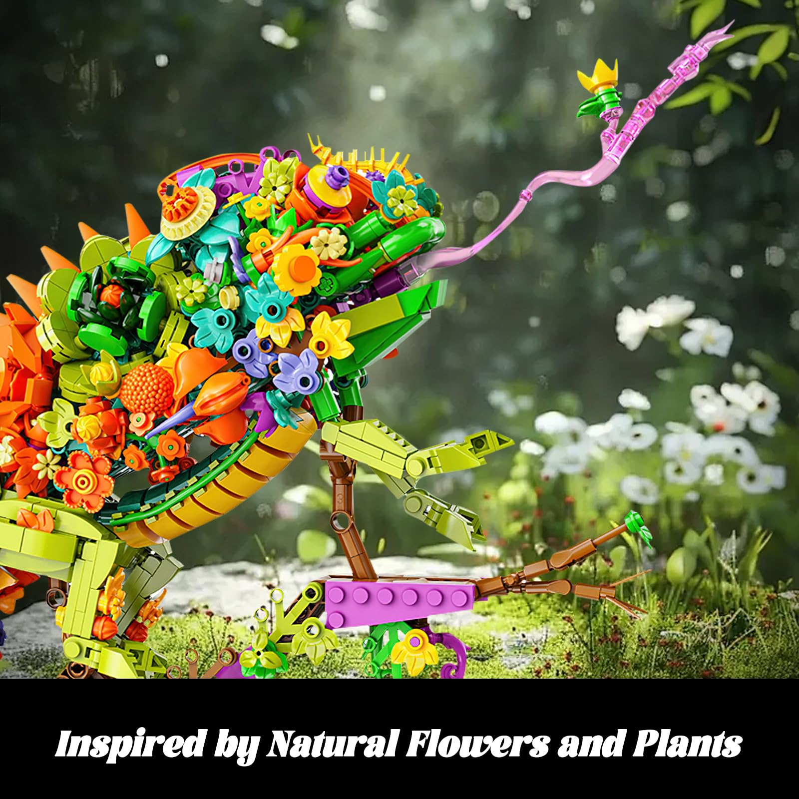 OQMI chameleon assembly instructions guide easy setup for adults and teens.