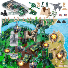 oqotoy Army Men tank image shows a durable combat vehicle for immersive battle play and storytelling