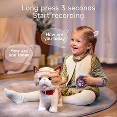 OR OR TU Cat collar with bowl and mouse enhances pretend pet care scenes.