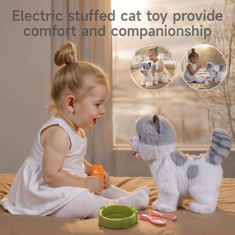 OR OR TU Cat licking function with salmon for interactive feeding.