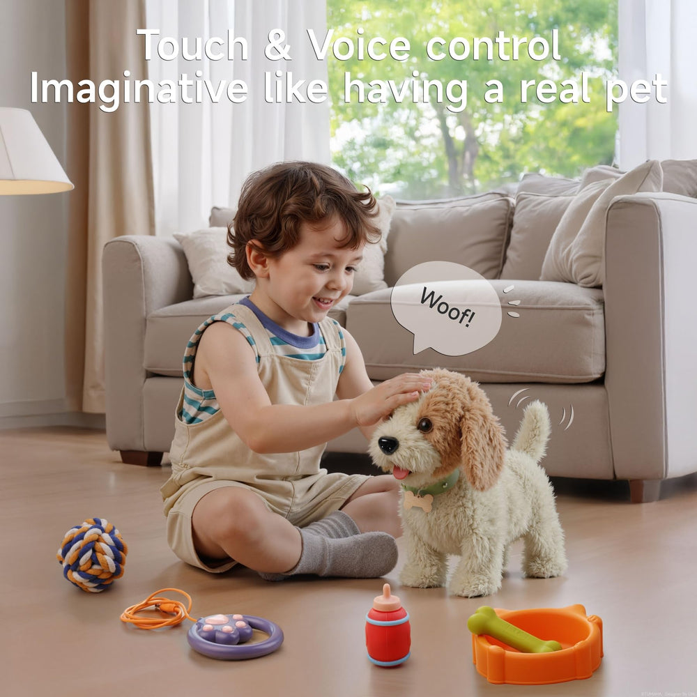 OR OR TU feeding bowl and bottle with rubber bone for pretend meals