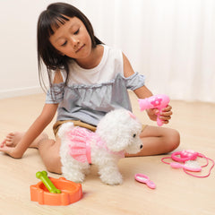 OR OR TU realistic puppy sounds and wagging tail for engaging storytelling