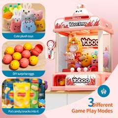 Orange Ocean claw machine in action during kid playtime at home