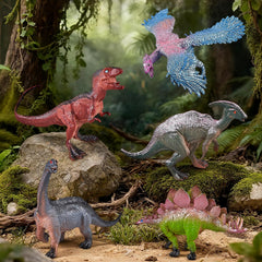 Orange Ocean dinosaur press car offers dynamic play and scene transitions