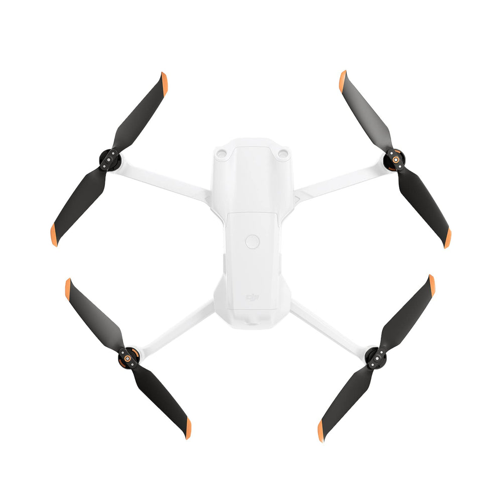 Orange propellers for DJI drones with visible orientation.