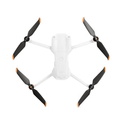 Orange propellers for DJI drones with visible orientation.