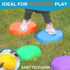 Versatile obstacle course ideas with Oranmew stones spark active play in playrooms and yards.