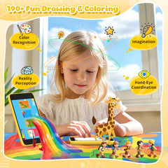 Orantronx Kids Phone back view, durable case for daily play