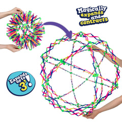 The Orb Factory ORB Curiosities Extreme Expand-A-Ball supports breathing exercises and mindful focus