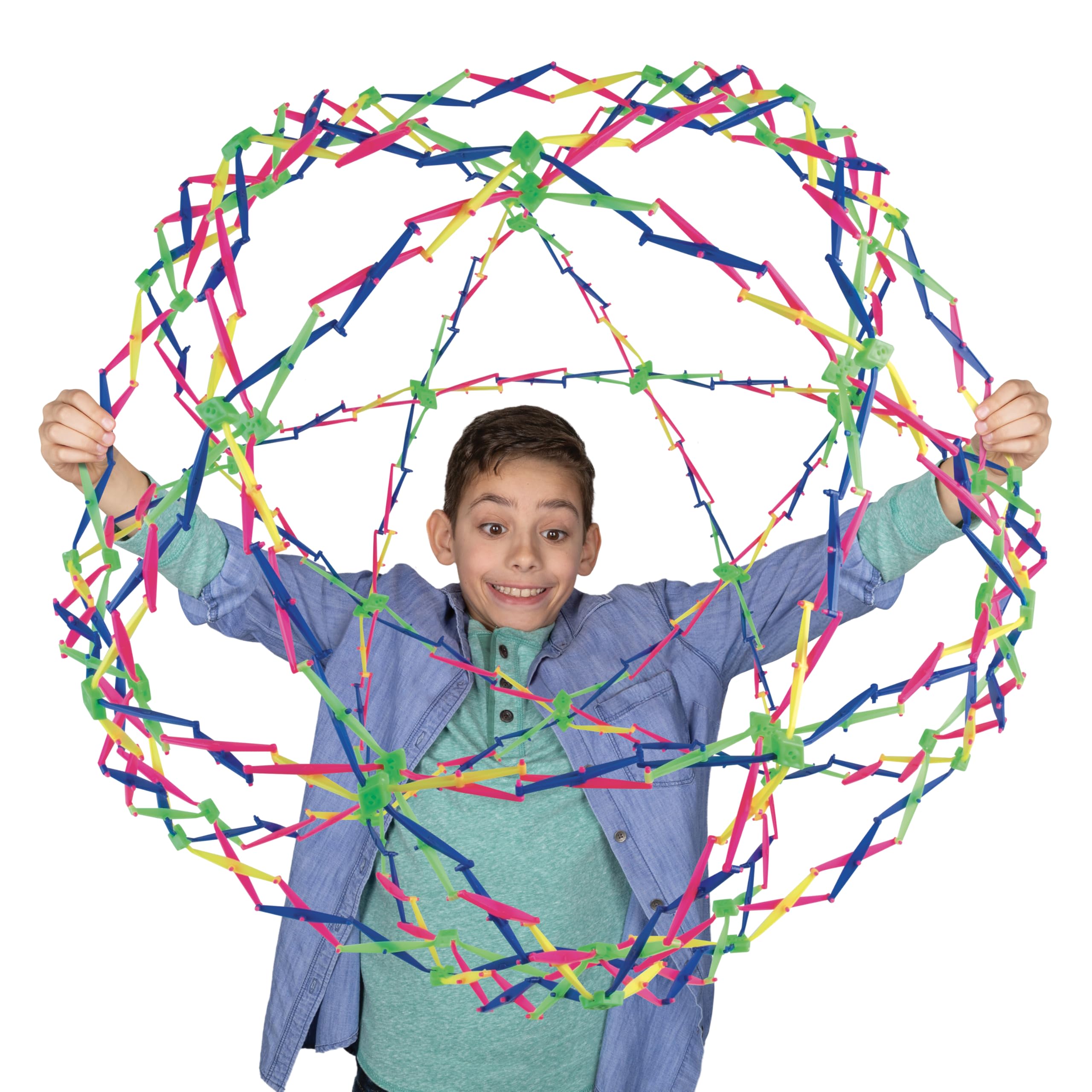 The Orb Factory ORB Curiosities Extreme Expand-A-Ball rainbow fidget for calm, engaging play