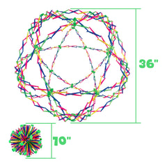 The Orb Factory ORB Curiosities Extreme Expand-A-Ball travels well for on-the-go play