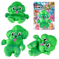 Orb Funkee Animalz Mega Dogs texture close-up soft stretchy skin