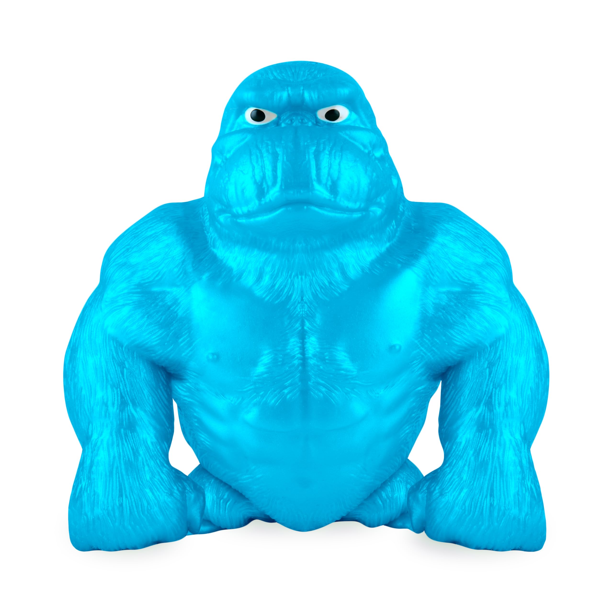 Jumbo Funkee Monkee stretched into funny expressions for kids and adults.