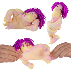 Orb Factory Funkee Monkee Mega Long Hairdo collectible pack, great gift for kids and adults.