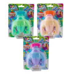 ORB Funkee Monkee blue-purple hair poseable monkey for stress relief.