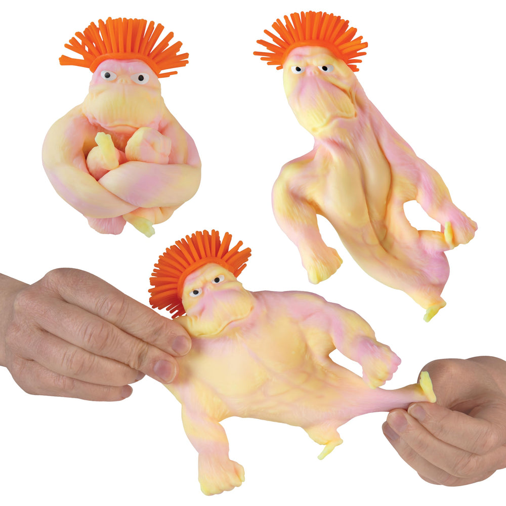 Washable, durable Funkee Monkee squishy for long-lasting fun.