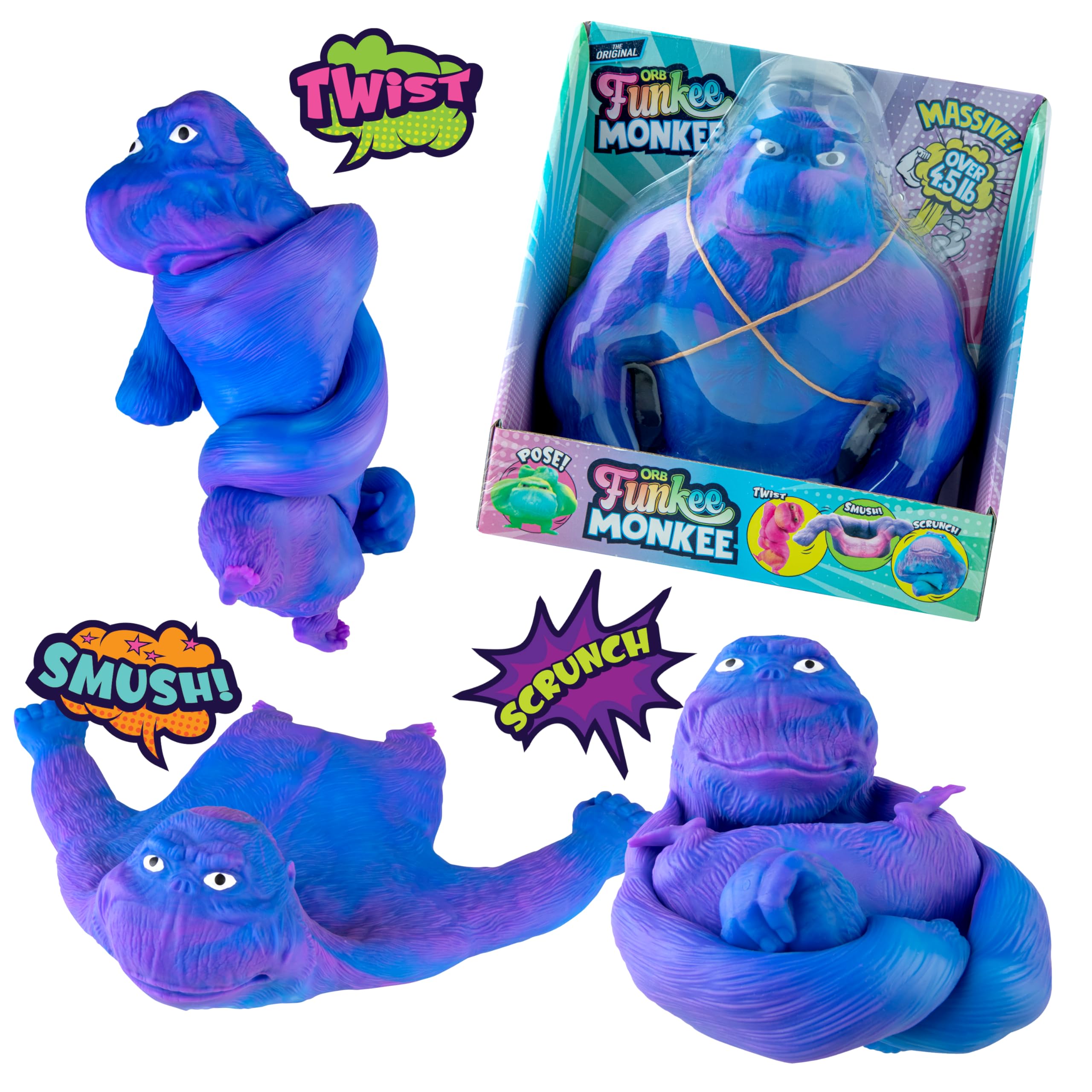 The Orb Factory Funkee Monkee family collection for enthusiasts.