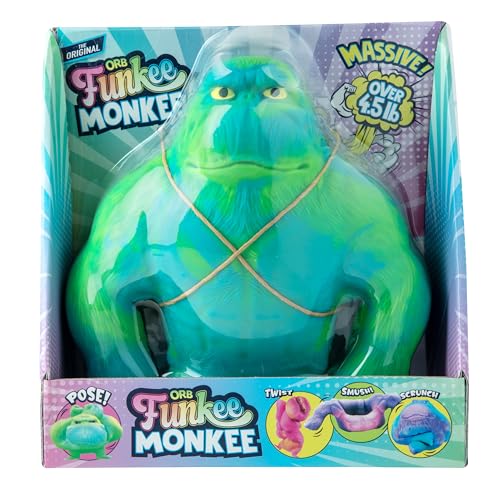 Close-up of Funkee Monkee Jumbo skin texture and material quality