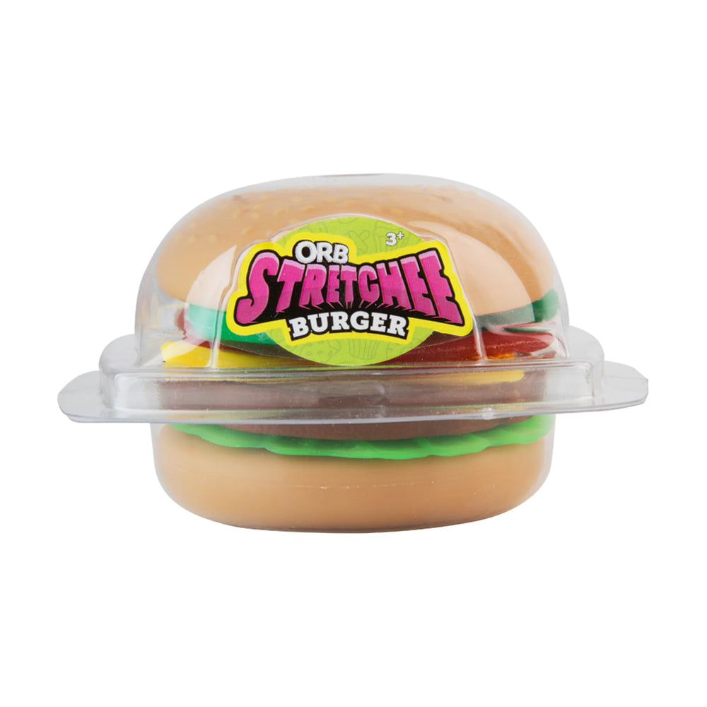 The Orb Factory Stretchee Foods travel-friendly sensory toy for play.