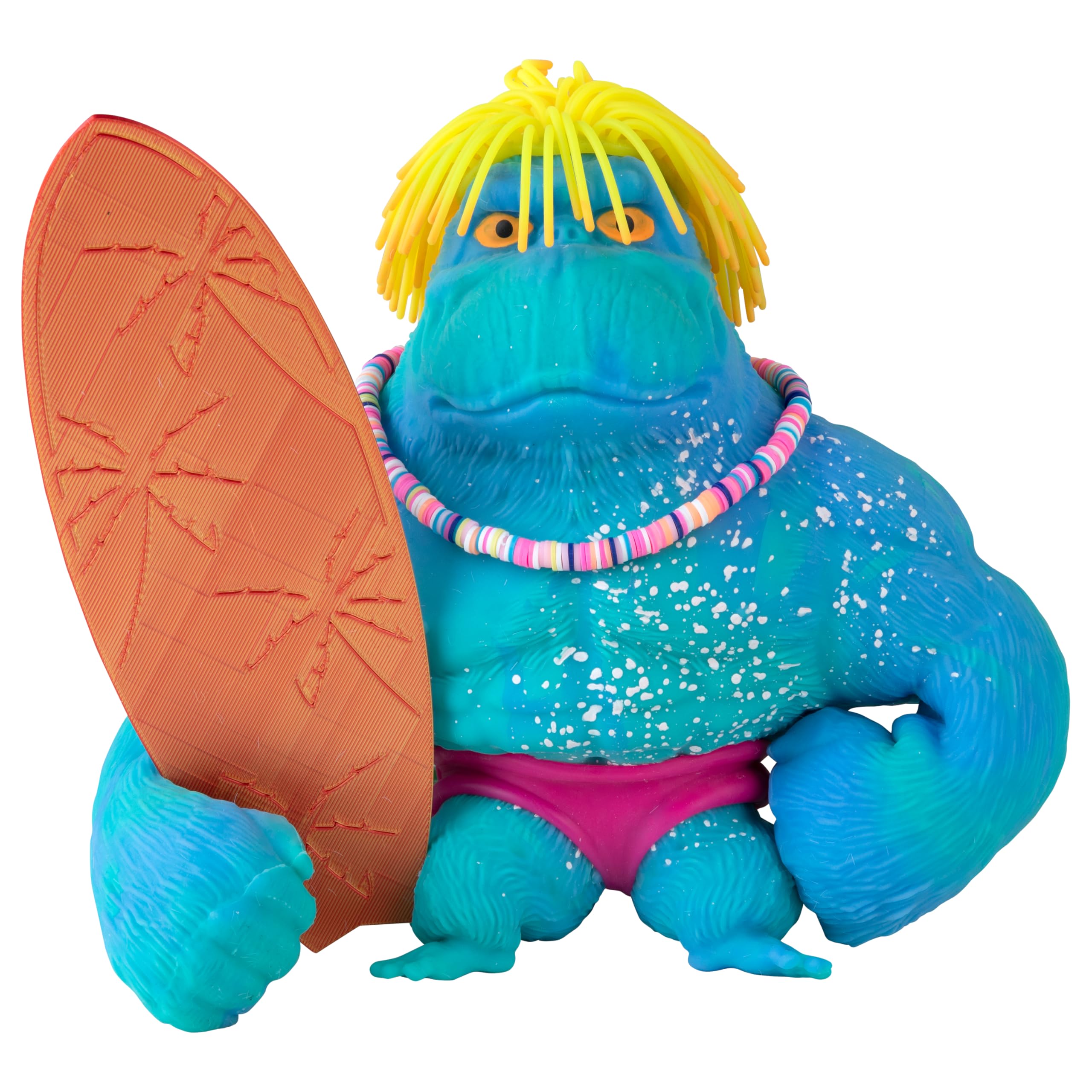 Orb Surfer Dude Funkee Monkee with blue skin, highlighting collectible design and vibrant color