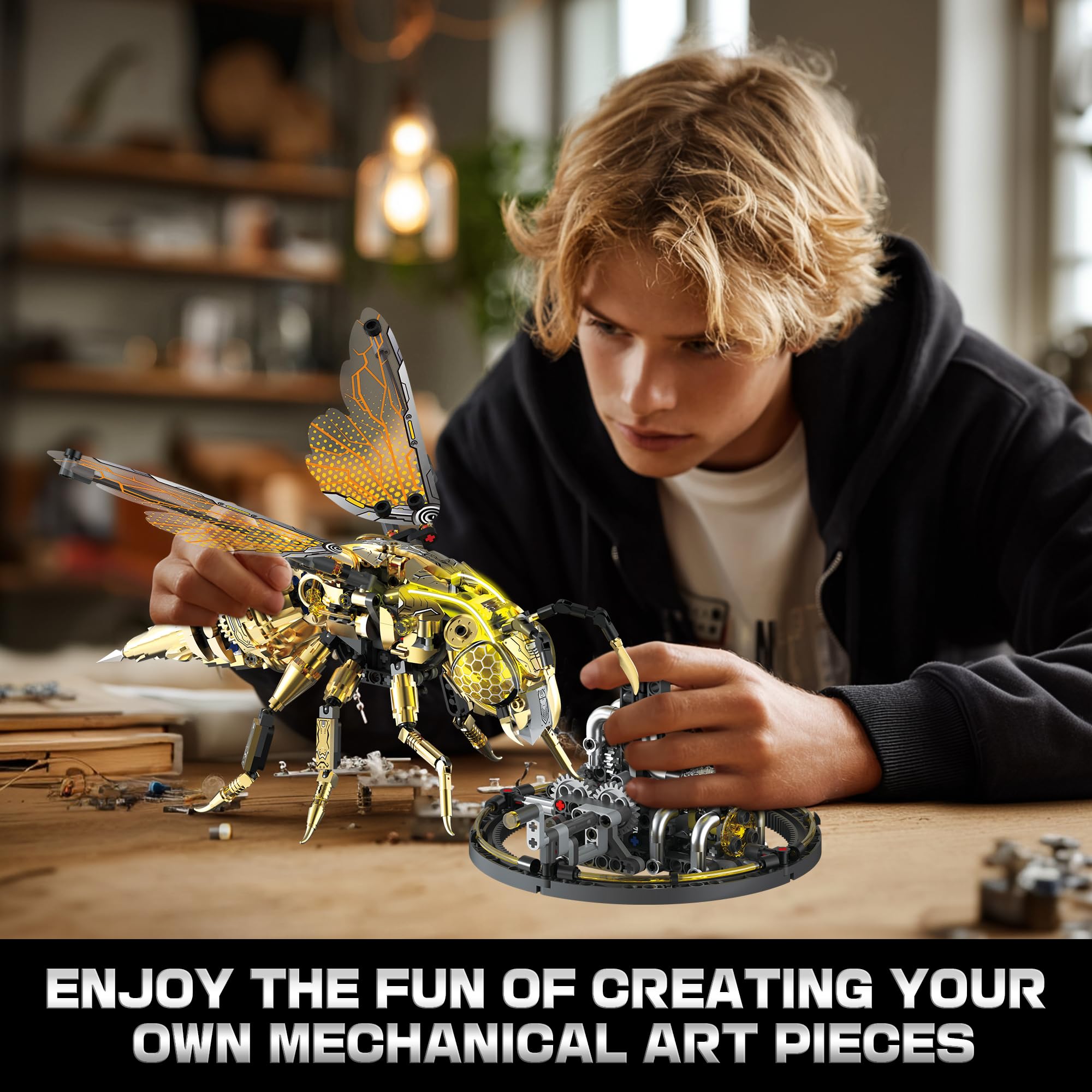 OrbBlaster bee makes a striking gift for enthusiasts.