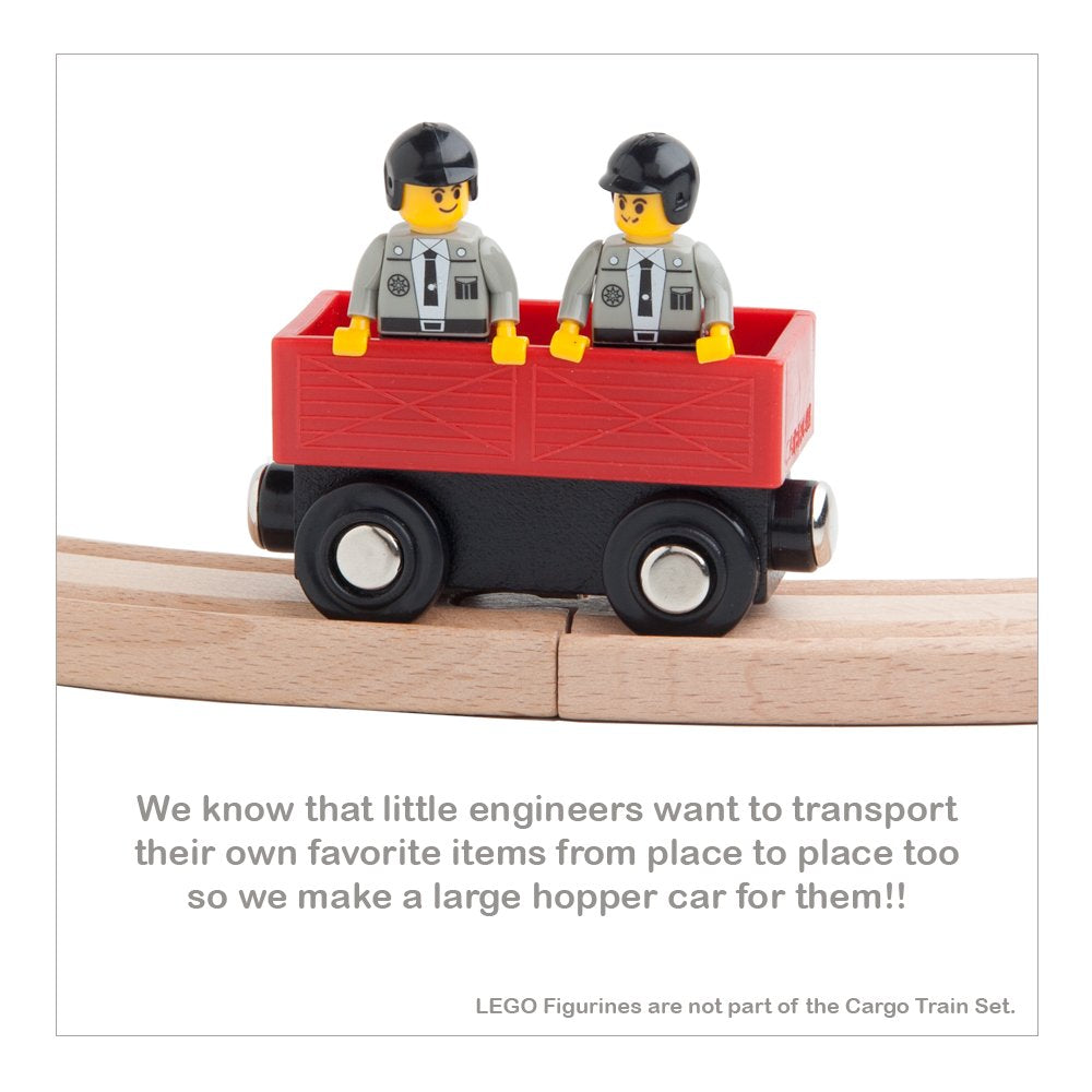 Orbrium 5 Cargo Train packaging image showing durable wooden construction.