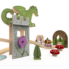 68-piece set with storage box keeps parts organized for easy cleanup.