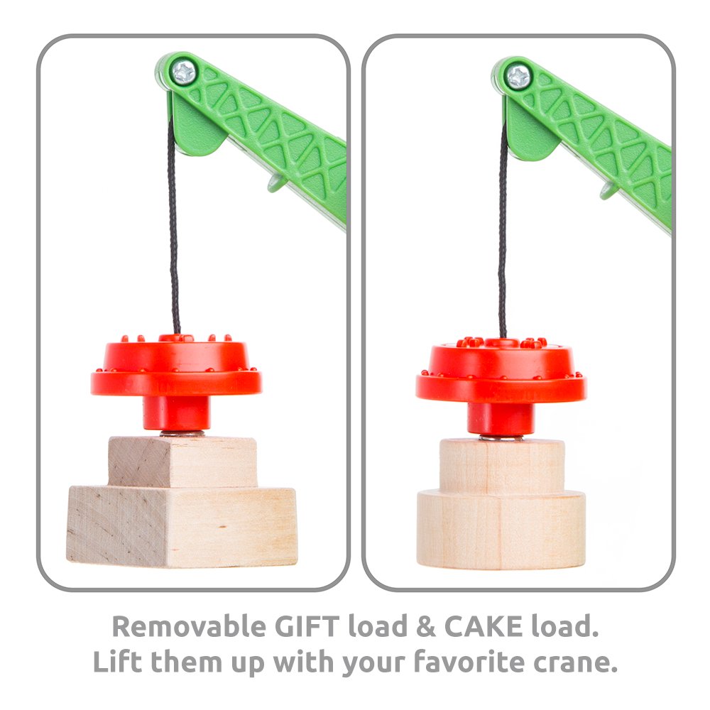 Orbrium gift car with removable magnetic load ideal for party favors.