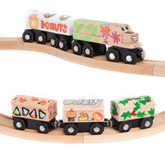 Orbrium long passenger coach for imaginative railway scenes.