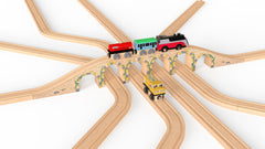 Orbrium viaduct assembly pieces enable versatile layout options
