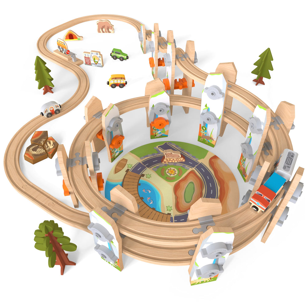 Build and play system keeps spirals steady during busy sessions.