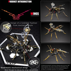 OreilleStar Wasp abdomen and legs: ready-to-assemble components for careful construction.