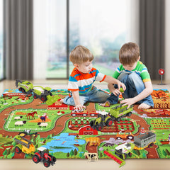 Oriate farm tractor set gift-ready packaging suitable for birthdays or holidays