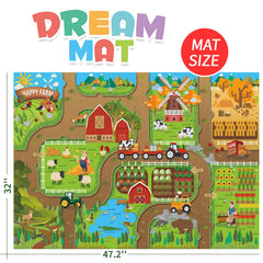 Oriate Kids Dream Mat Modern City pattern for role-play adventures.