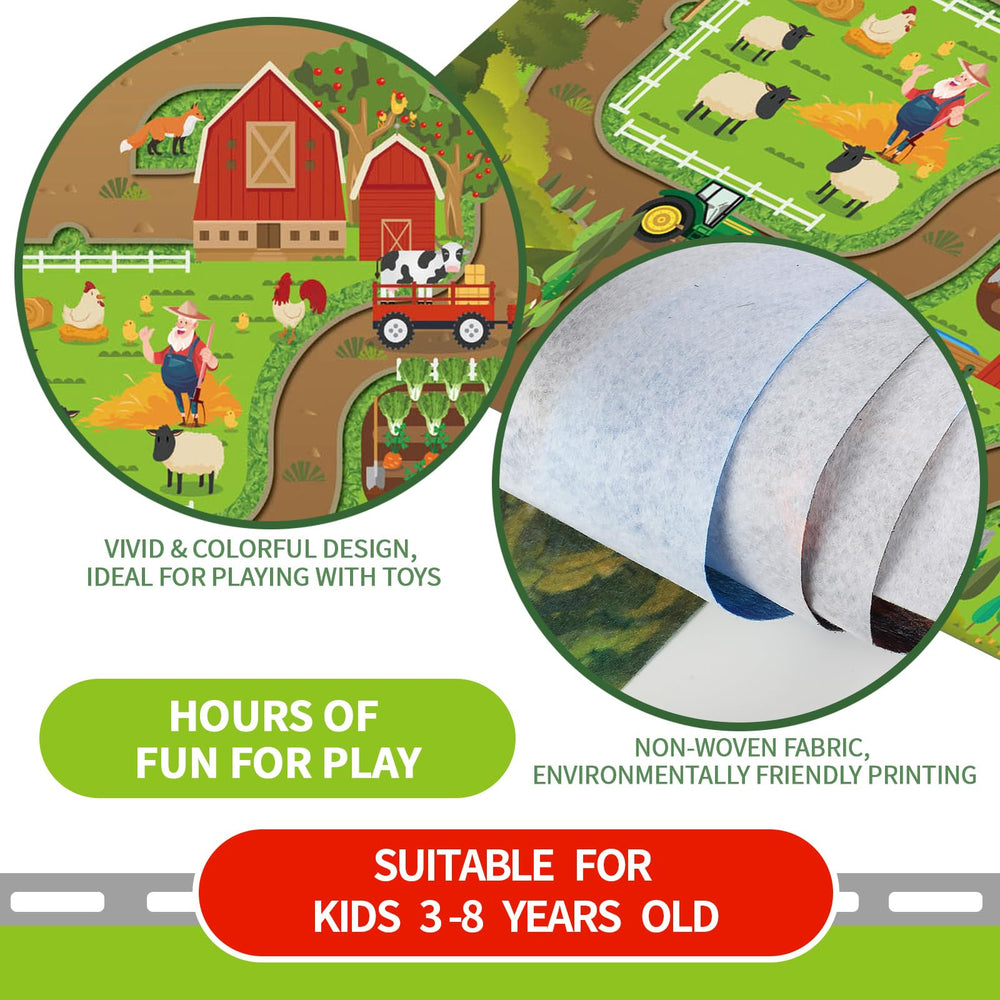 Oriate Kids Dream Mat Monster Truck pattern with energetic vehicle play.
