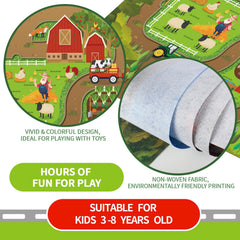Oriate Kids Dream Mat Monster Truck pattern with energetic vehicle play.