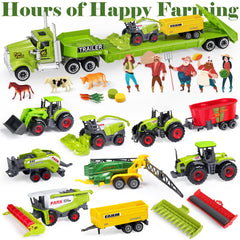 Oriate Kids Farm Combine Harvester—realistic scale model for learning farming tasks.