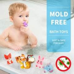 Oriate Zoo Animals waterproof storage bag keeps toys organized after swimming.