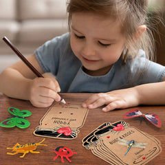 Durable insect toys encourage gentle play and reuse.