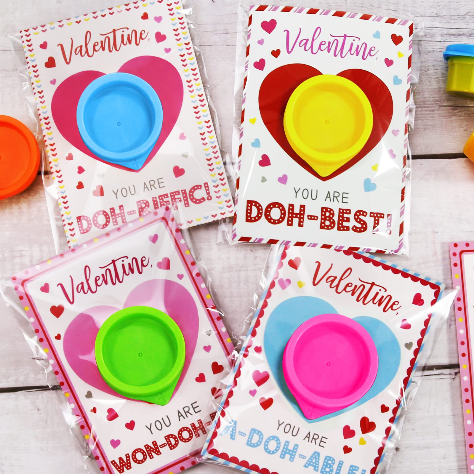 ORIENTAL CHERRY six-color playdough set for tactile learning