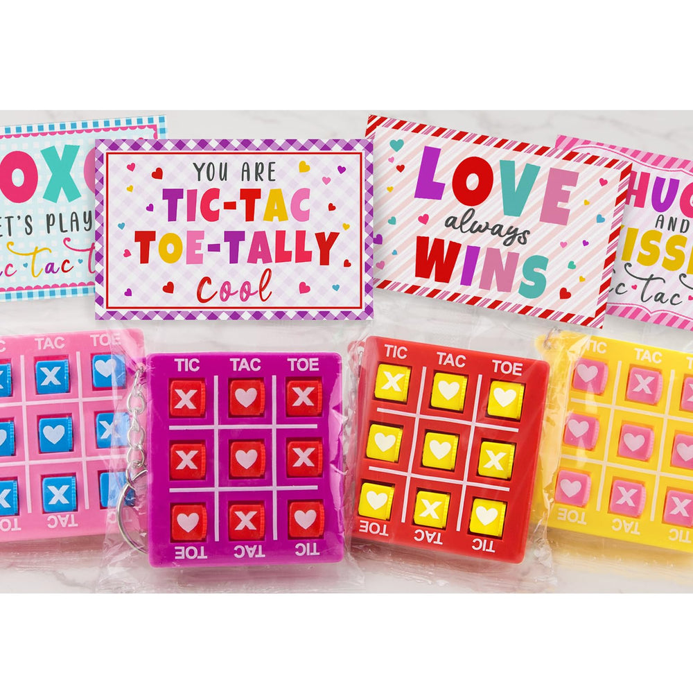 ORIENTAL CHERRY Tic-Tac-Toe keychains spark friendly classroom exchanges and portable fun for kids.