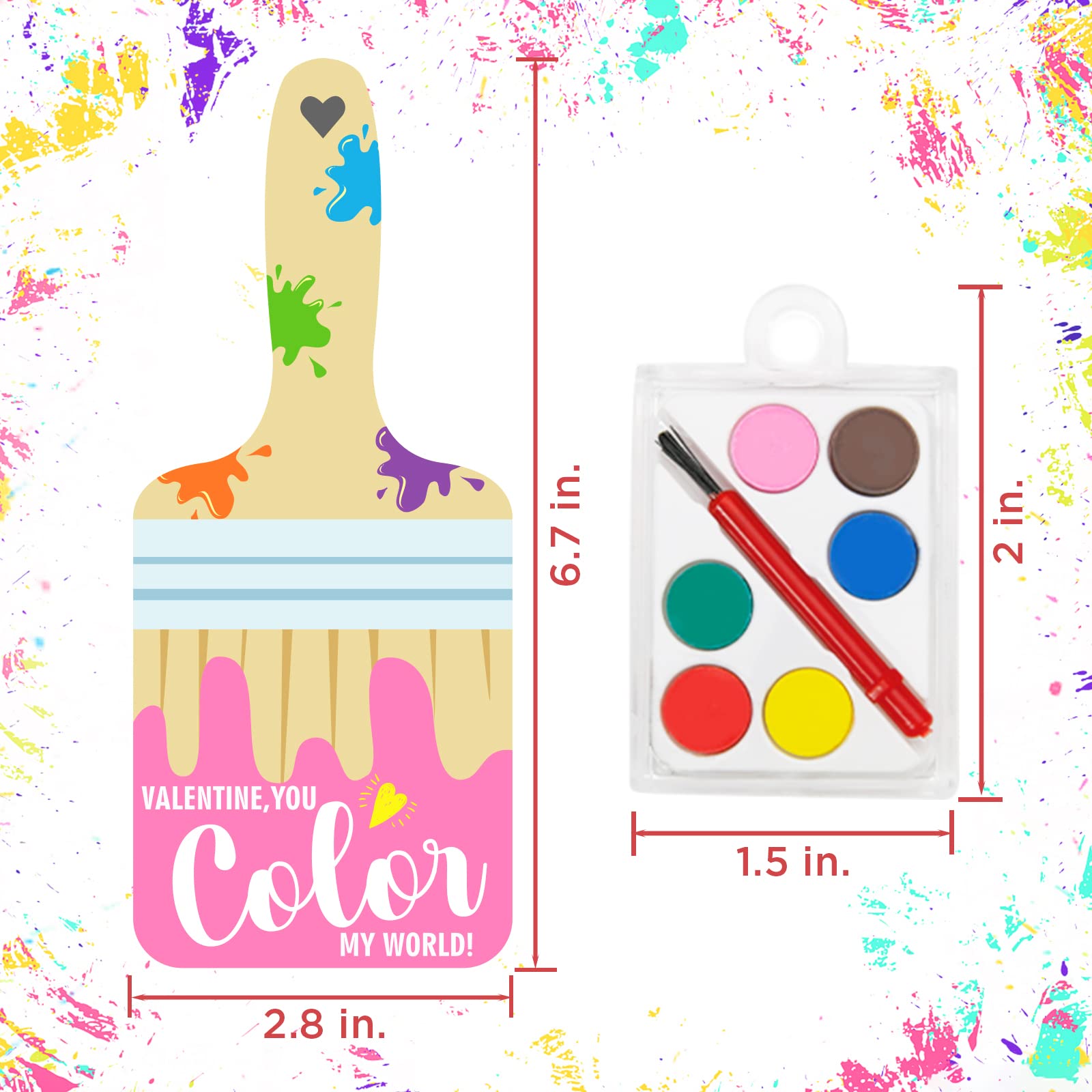 Four ORIENTAL CHERRY designs provide playful Valentines for kids.