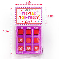 ORIENTAL CHERRY Valentine’s card design 2 featuring toy-themed punchline for swaps.