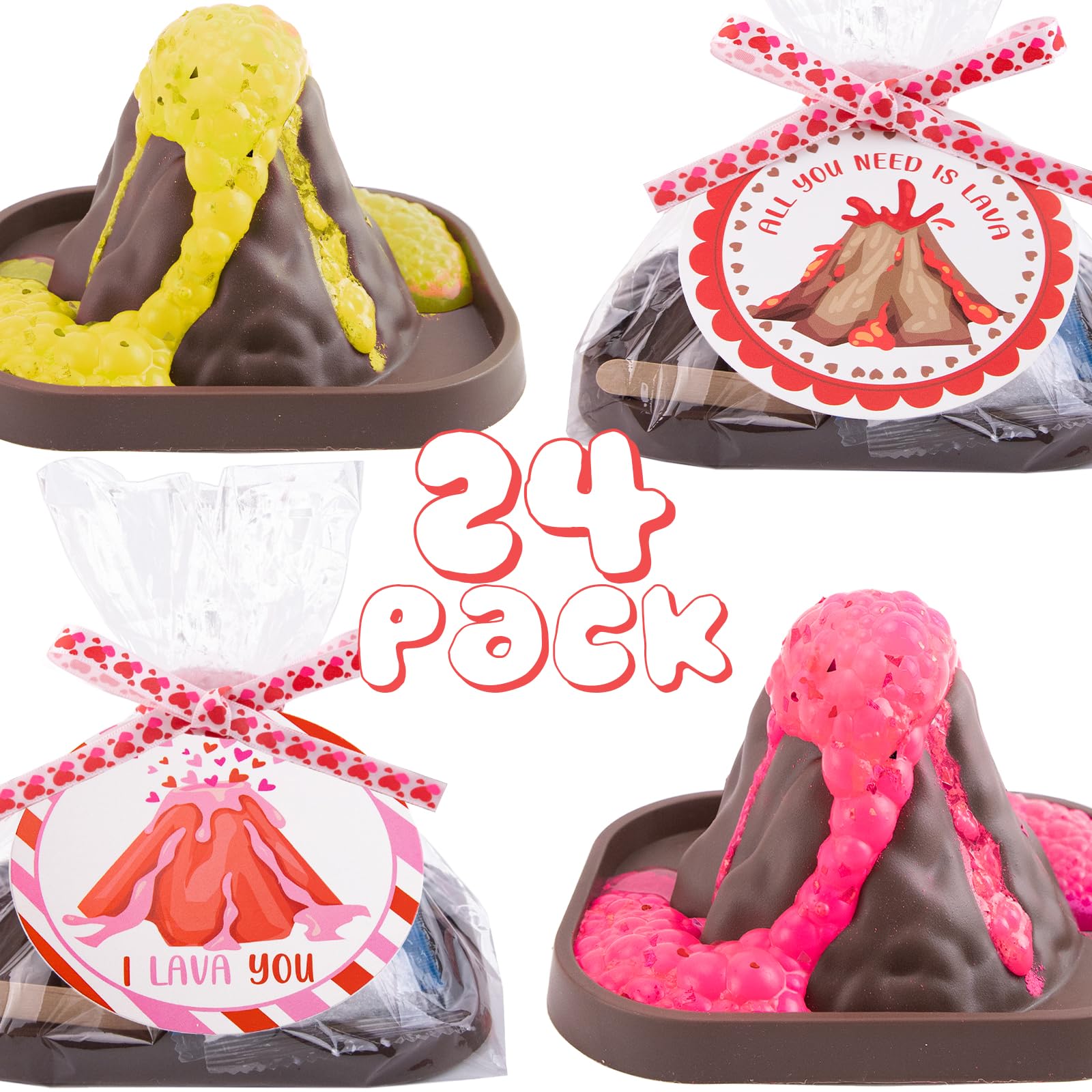 ORIENTAL CHERRY volcano kit with 4-color lava for engaging science fun
