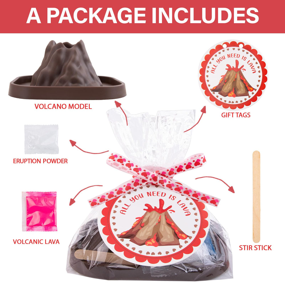 ORIENTAL CHERRY volcano model encourages hands-on eruption science in class or home