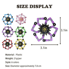 Original Ecology fidget spinner enhances hand-eye coordination during tactile play.