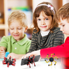 Original Ecology fidget spinner reshaping into a robot-like form during play.
