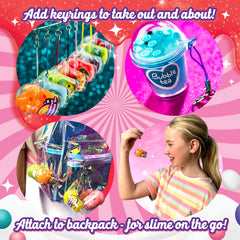 Original Stationery Bubble Tea Slime Kit on-the-go play sparks portable creative fun