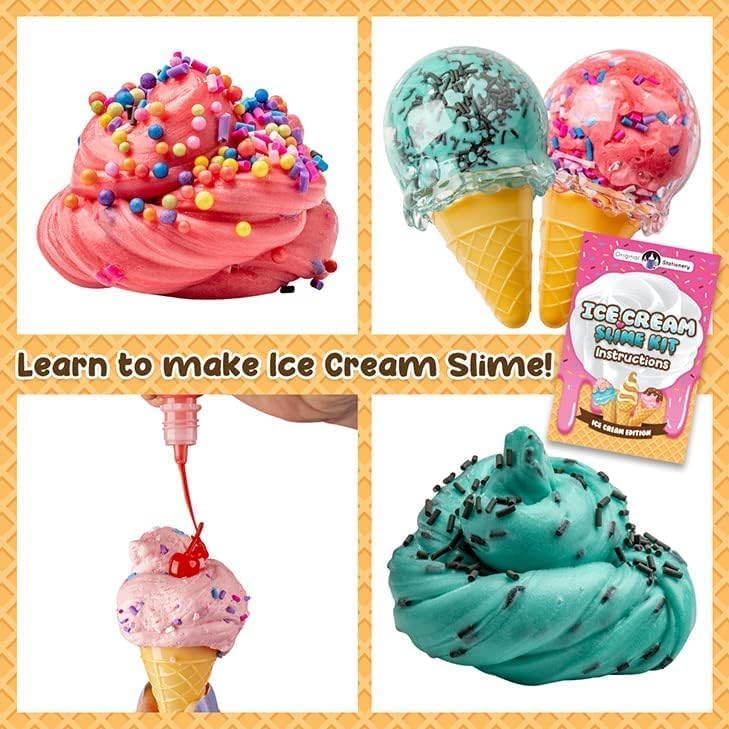 Original Stationery cherry-scented slime adds delightful scent for festive crafting.