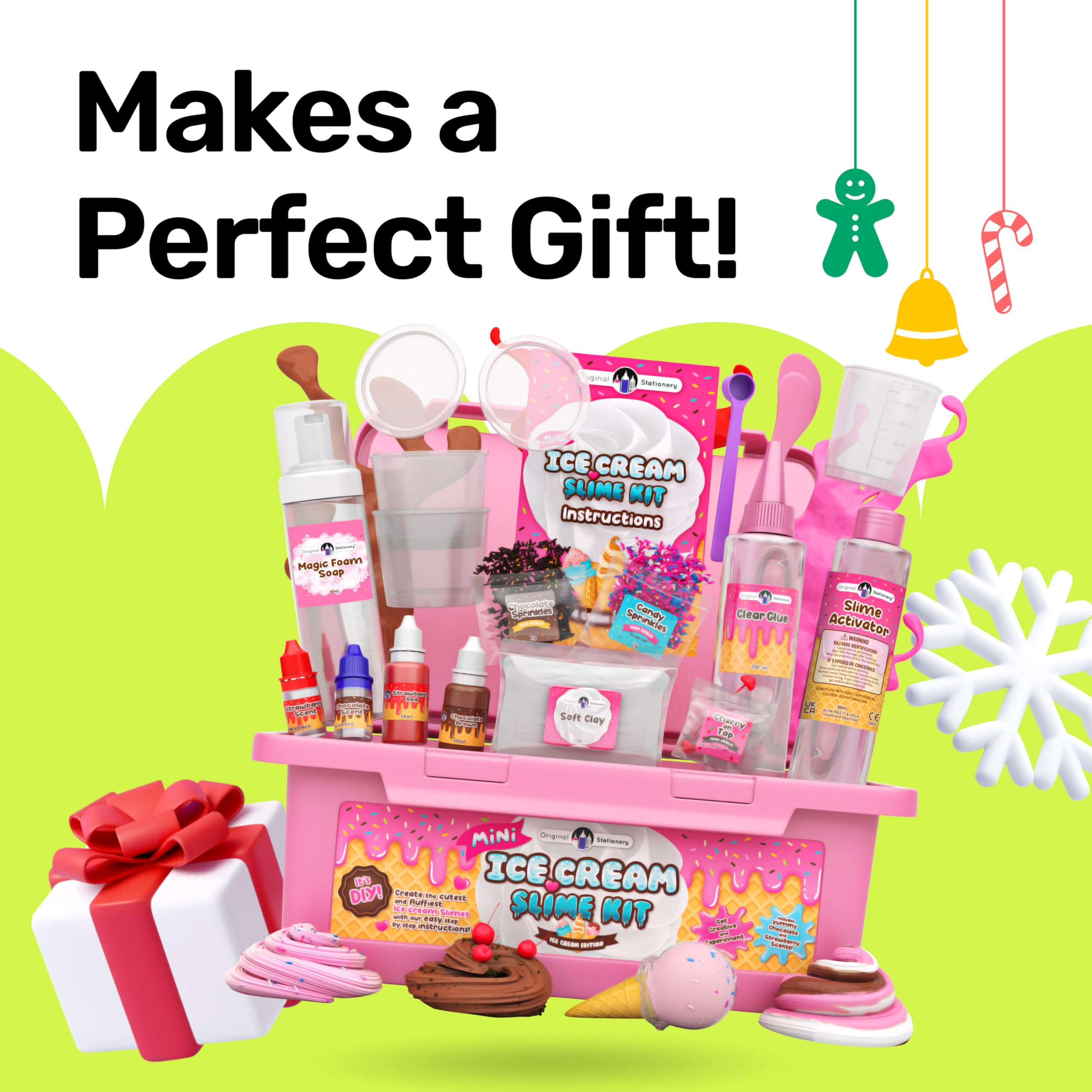 Original Stationery slime kit supports artistic expression during crafts